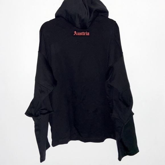 Helmut Lang Hoodie Sweatshirt “Austria” logo M​​​​​ - Picture 4 of 6